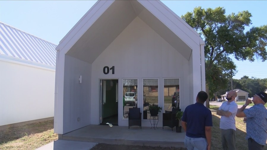 Crittenton Center receives AIA Iowa Impact Award for Tiny Homes