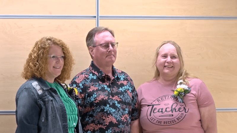 Boyden-Hull School District sends off three, retiring teachers with celebration