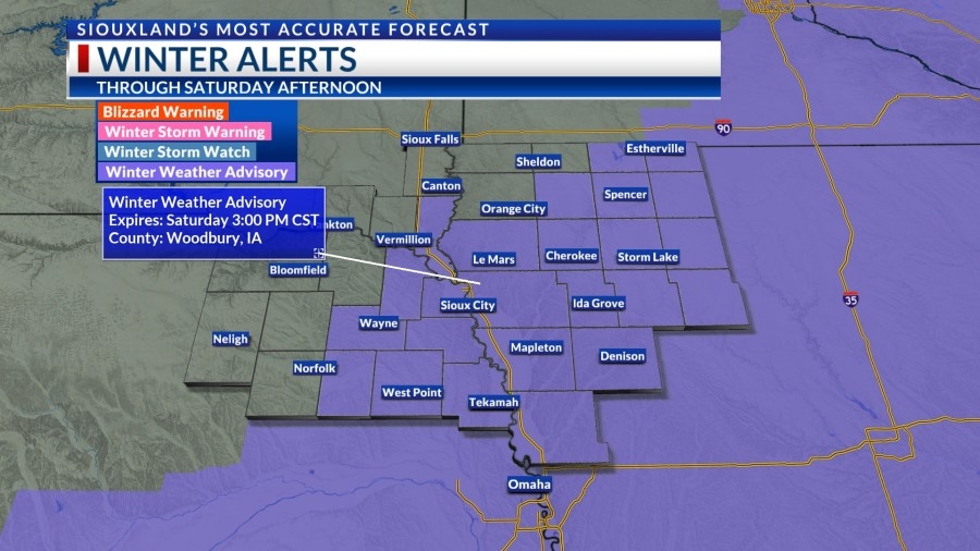 More snow chances before dangerous cold arrives