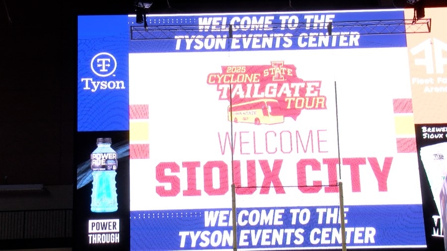 19th edition of Iowa State Cyclone Tailgate Tour visits Sioux City