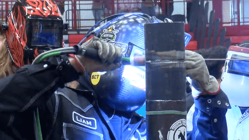 Siouxland high schoolers learn about welding