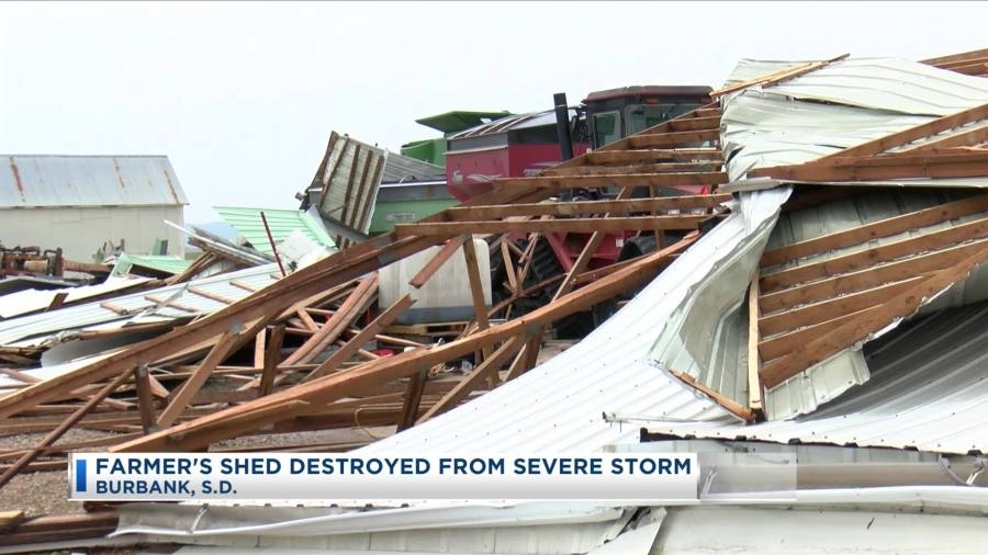 Elk Point and Burbank S.D. impacted by storms