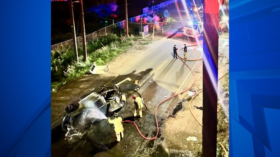 Bystanders pull driver from truck after crash, explosion near I-76: Fire crews
