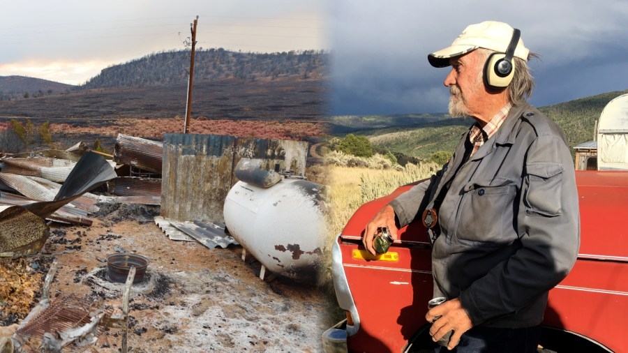 87-year-old Meeker man loses home in Elk fire: 2nd major fire disaster he's survived
