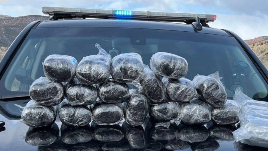 Over 43 pounds of meth found after driver pulled over for speeding on I-70
