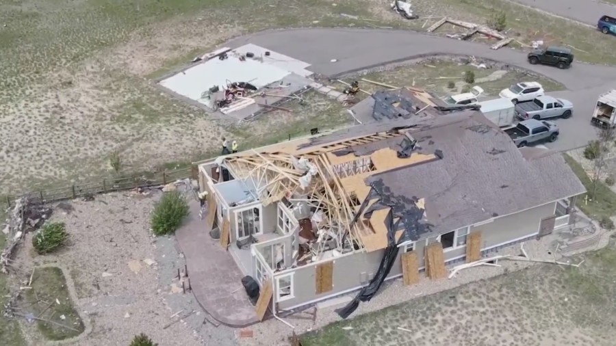 Couple rushes to basement to survive tornado in Elbert County