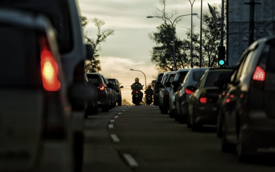 Colorado State Patrol asks drivers to respect lane filtering motorcyclists