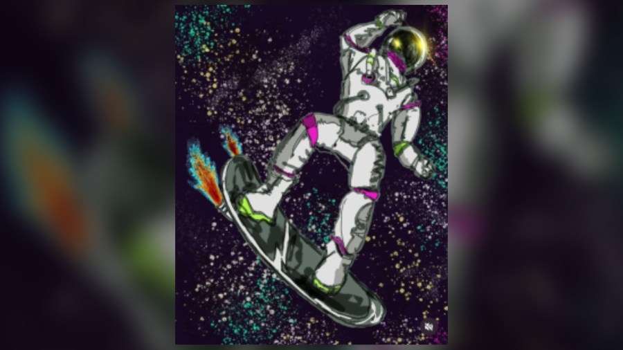 Aurora teacher's art featured in the International Space Station after winning national contest