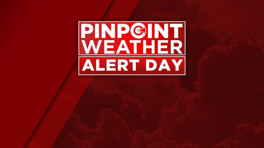 Pinpoint Weather Alert Day Friday for thunderstorms