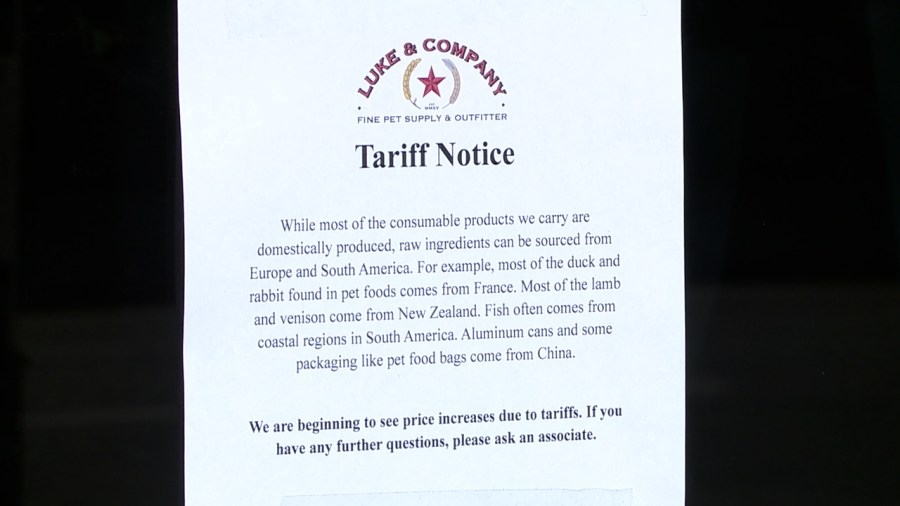 Denver pet store warns prices of toys, pet food are on the rise thanks to tariffs