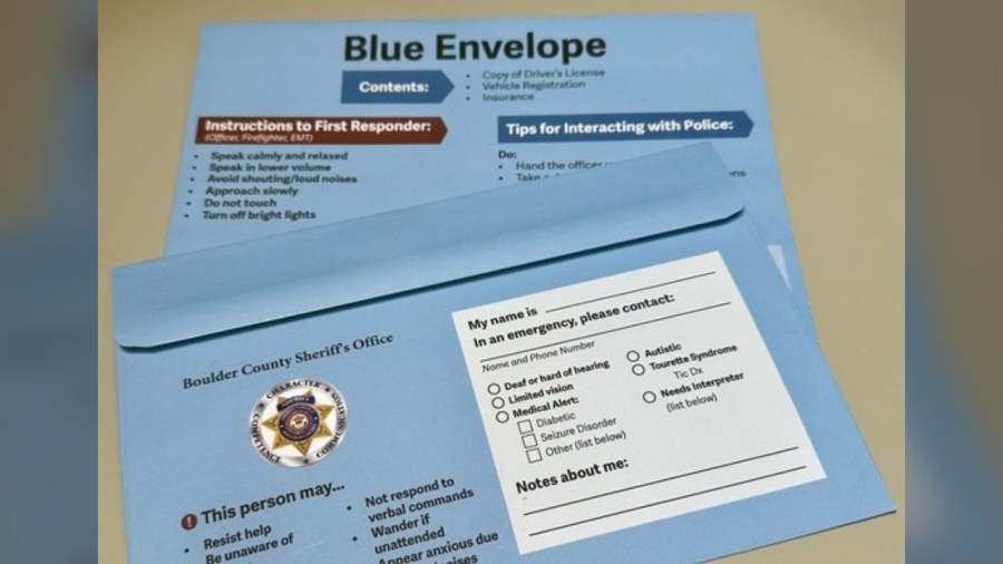 List: These Colorado agencies have Blue Envelope Programs