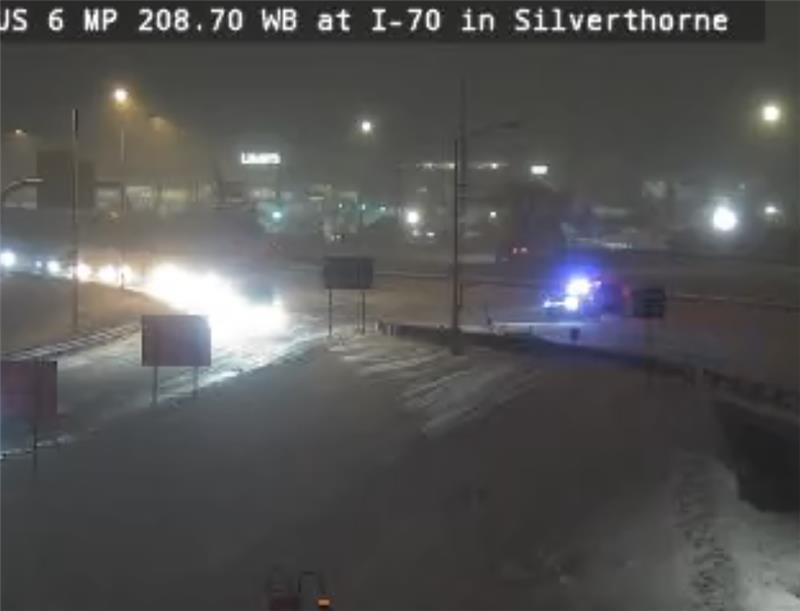 I-70 east reopens in Silverthorne as heavy snow blankets roadway