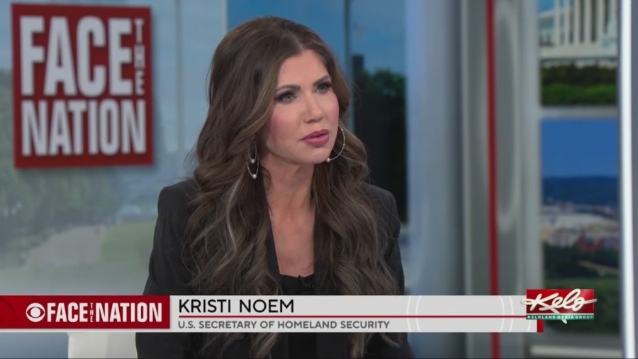 Noem taking heat for high profile photo ops