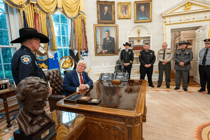 Moody County Sheriff visits White House