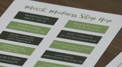 A March shopping event to support 14 local businesses