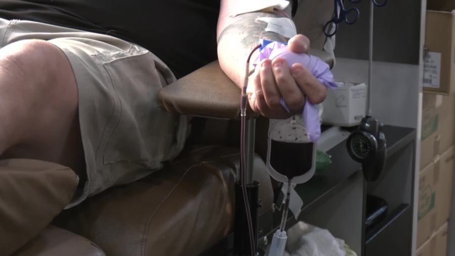 Blood drive breaks record for number of donations