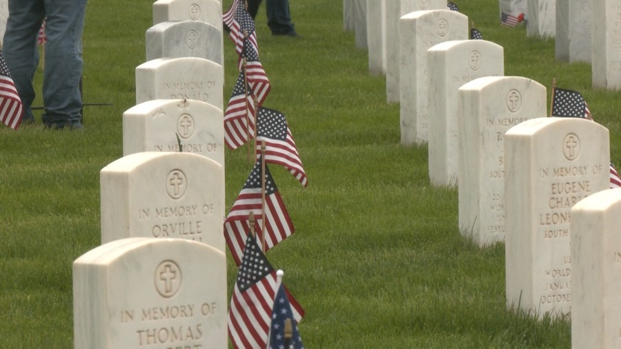Paying respect for those who lay before us at the Black Hills National Cemetery