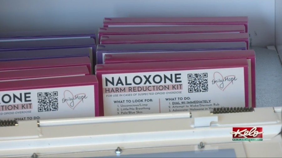 Emily's Hope naloxone boxes installed at Sanford
