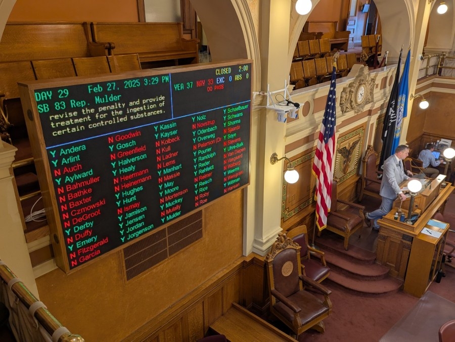 SD House passes reducing ingestion penalties