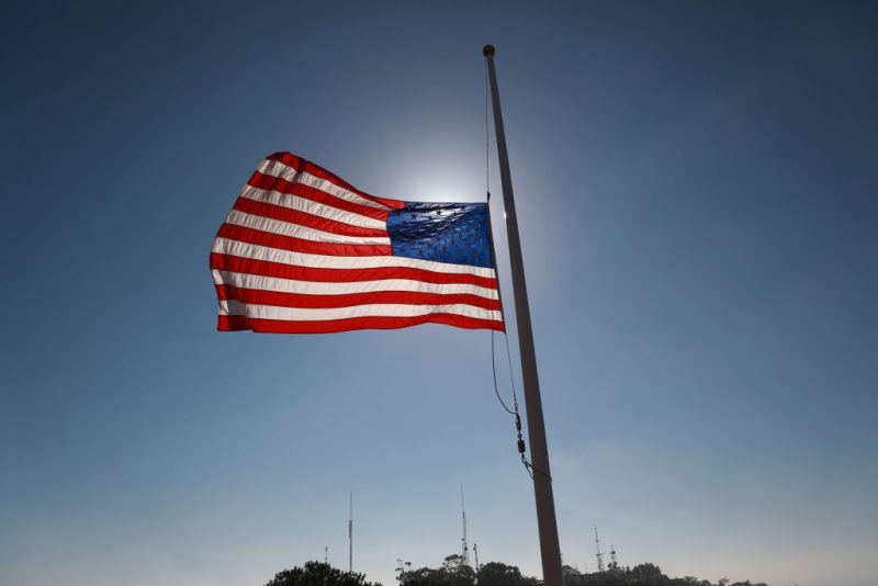 Flags half staff all weekend for Memorial Day