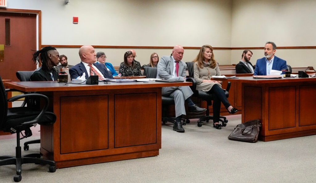 Ex-Gov. Matt Bevin grills adopted son about a pet dog in hearing on protective order