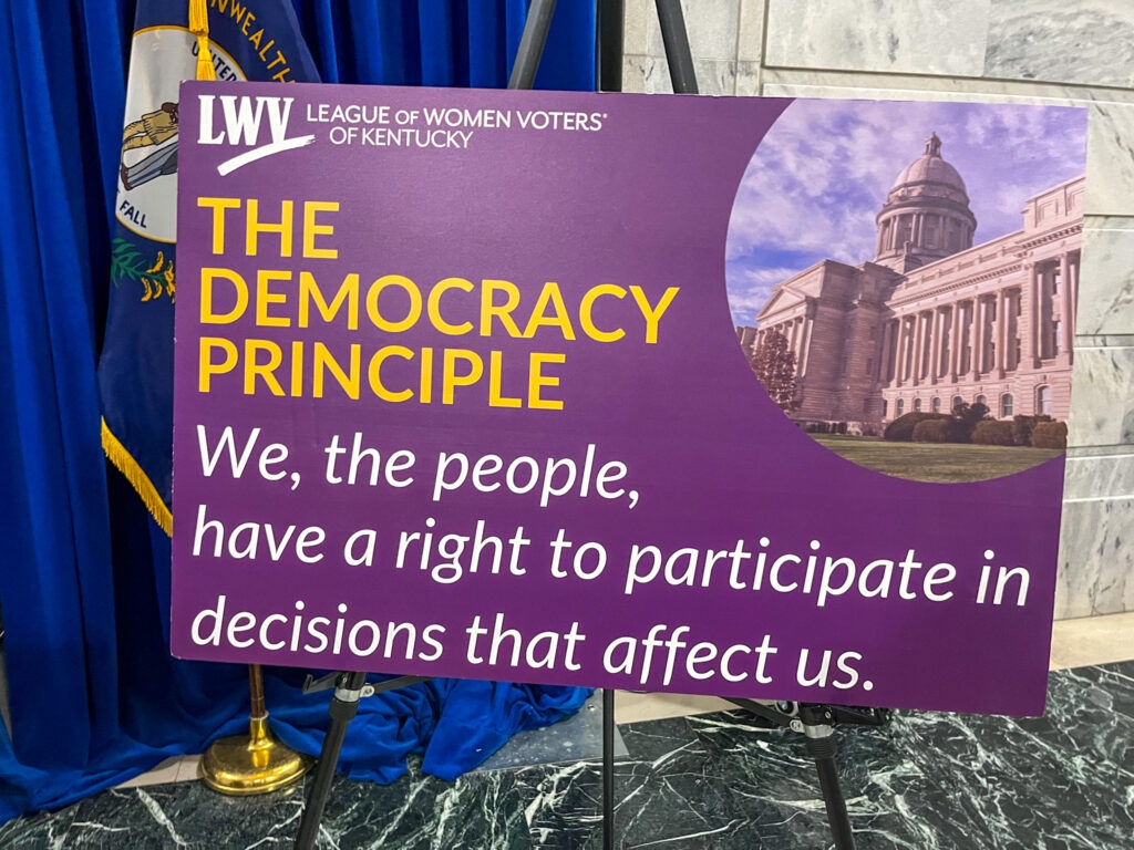 Rallying for the Democracy Principle: Why we showed up at the Capitol on KY legislature's last day