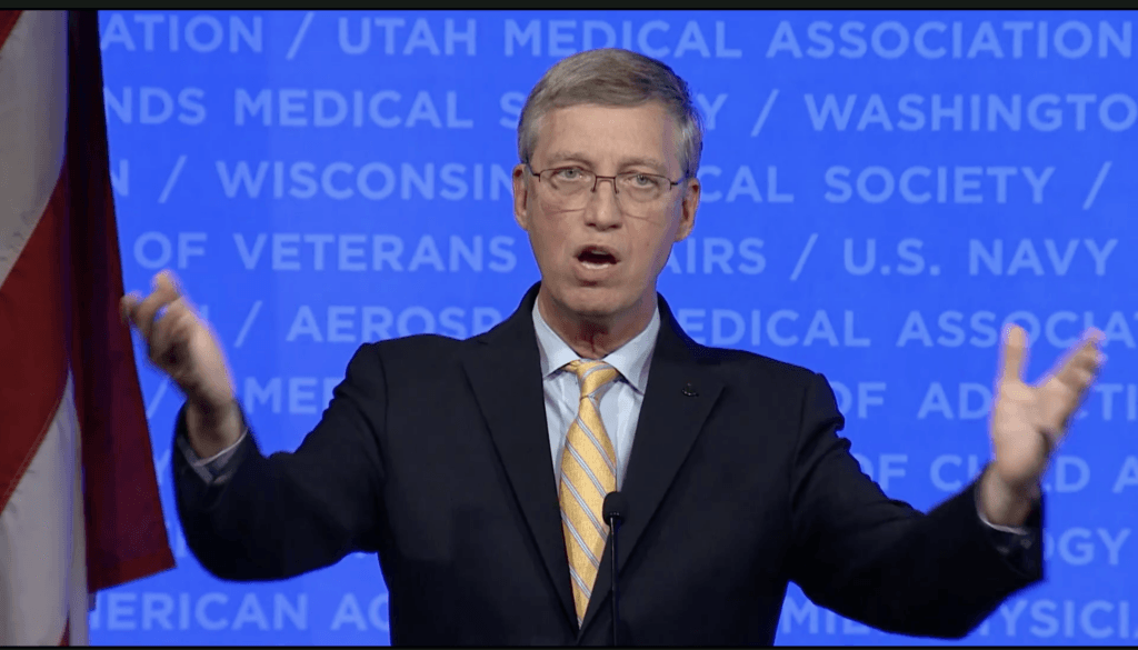 Turn ‘anger into action,' says Kentuckian leaving American Medical Association presidency