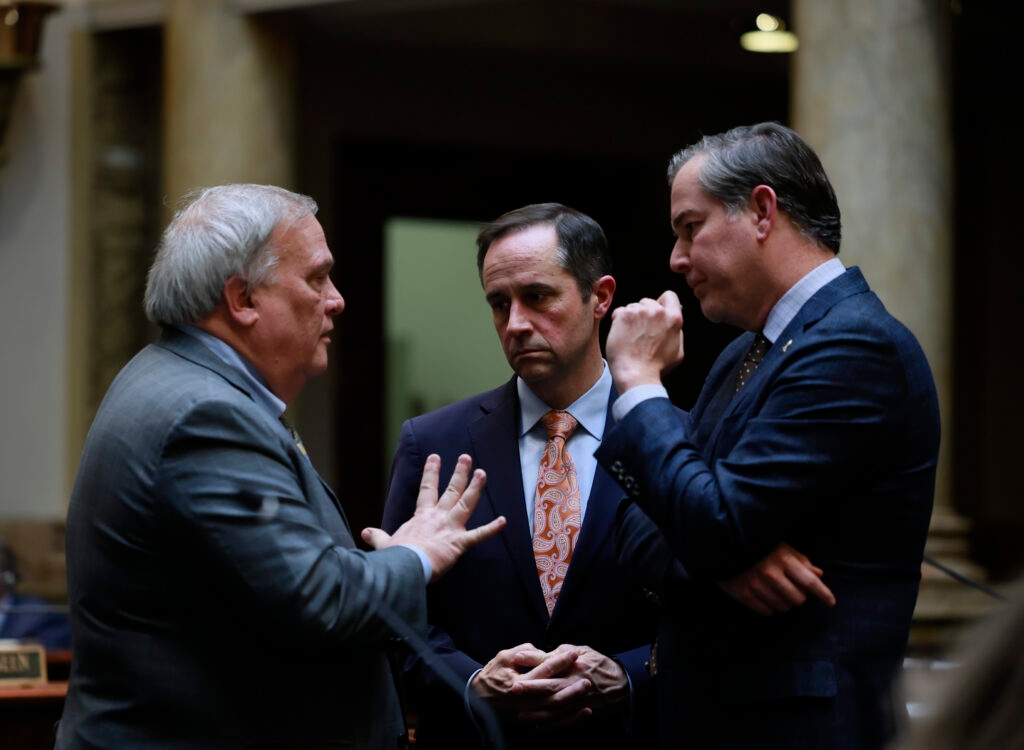 Beshear vetoes legislature's last-minute aid to put police in private schools, draws GOP rebuke