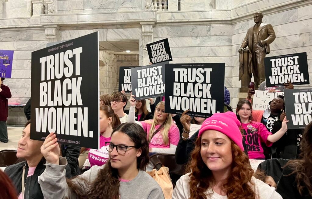 Reproductive rights rally hears abortion ban violates some Kentuckians' religious freedom