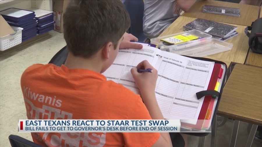 East Texans react to failure of STAAR test bill