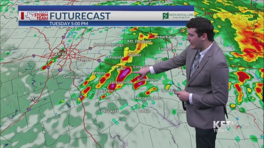 Tuesday Morning Forecast: Strong storms likely today