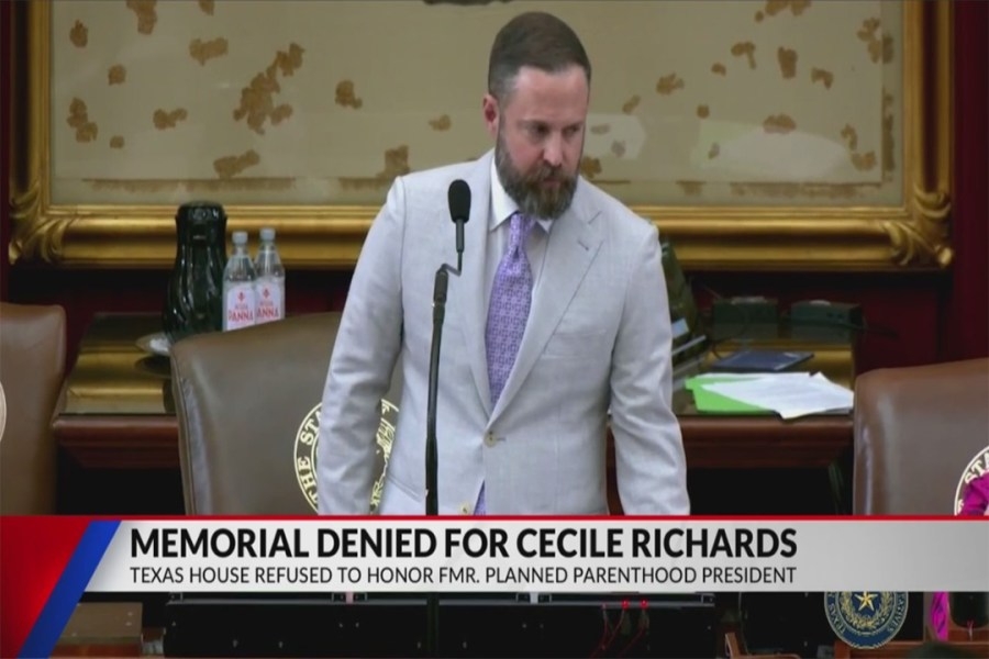 East Texas Rep. helps deny memorial resolution of former head of Planned Parenthood