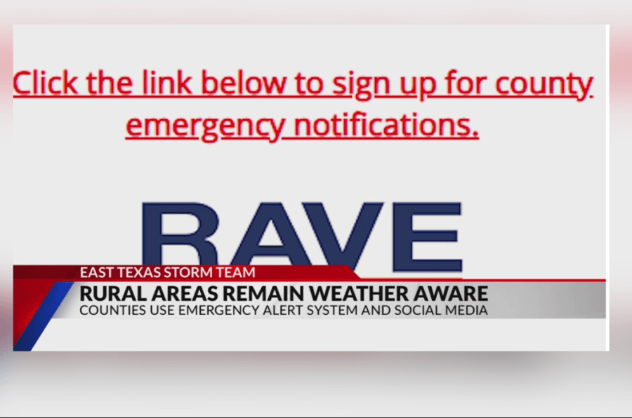 East Texans encouraged to remain vigilance during upcoming serve weather