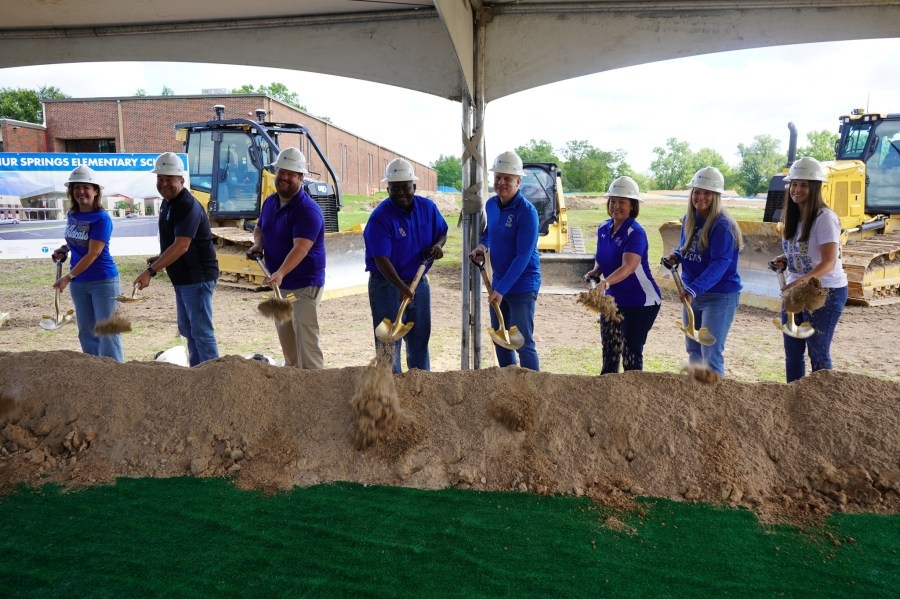 PHOTOS: Sulphur Springs ISD breaks ground on new elementary school