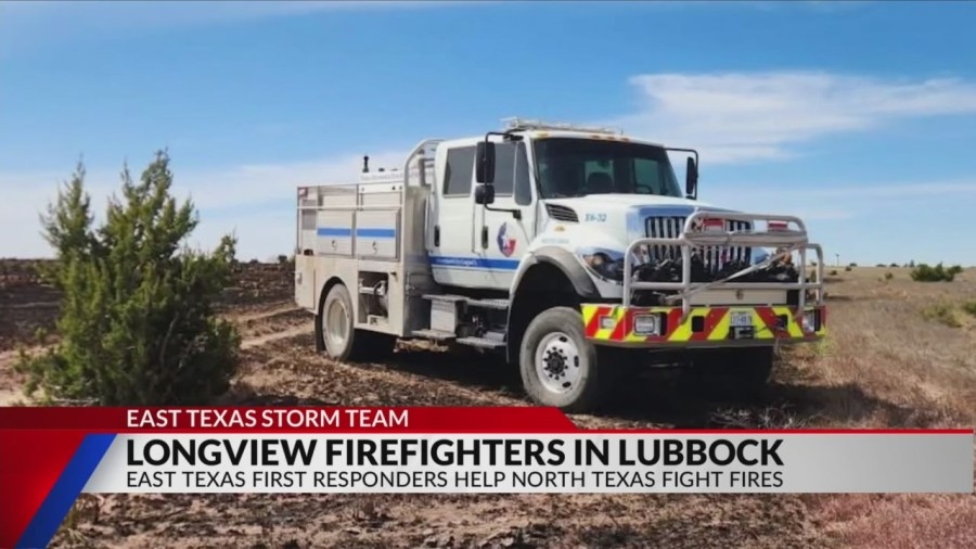 Longview firefighters helping battle fires across Texas
