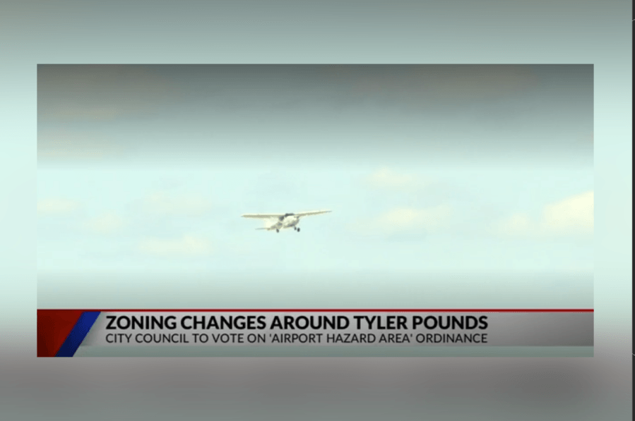 City of Tyler set to vote on airport hazard area zoning regulations