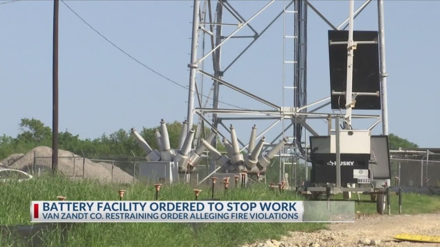 Judge halts lithium battery storage facility near Canton