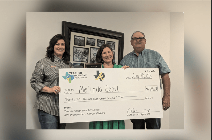 4 Alto ISD teachers recognized for their excellent work inside the classroom