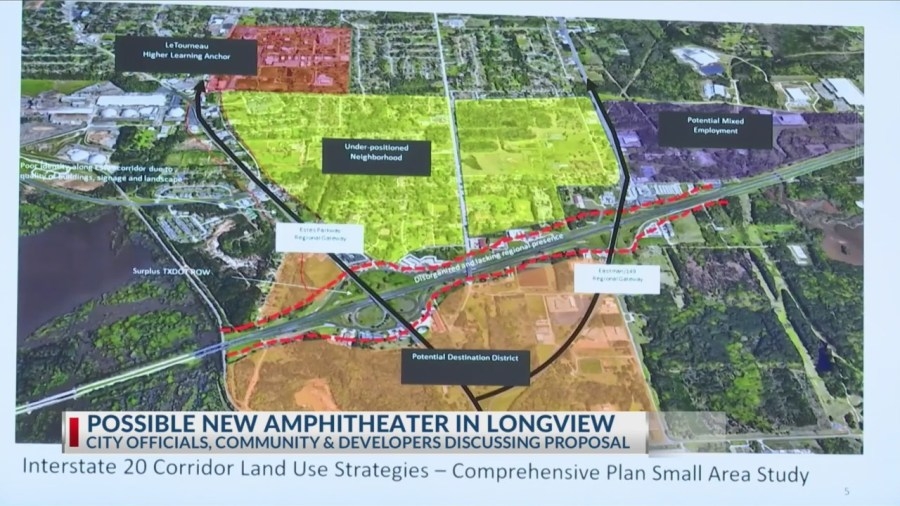 Longview holds meeting to discuss potential amphitheater
