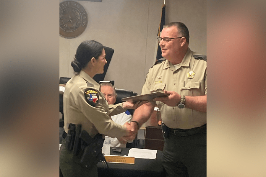 Upshur County deputy receives lifesaving award after saving man's life in March