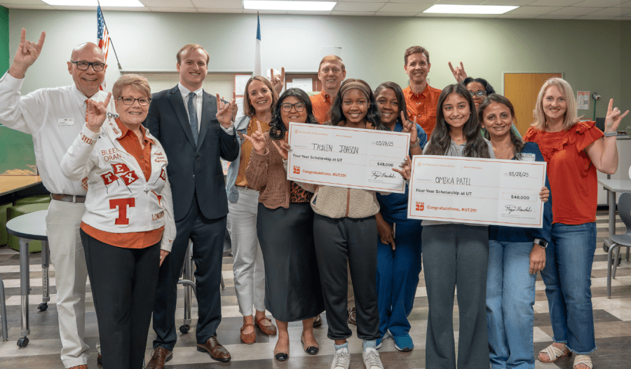 Longview ISD students awarded full ride scholarships to University of Texas at Austin