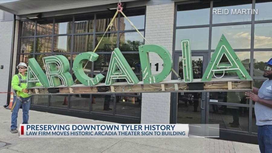 Tyler law firm preserves historic downtown sign