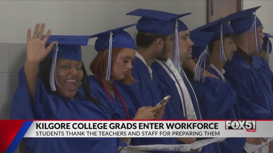 Kilgore College graduates prepare for tough job market