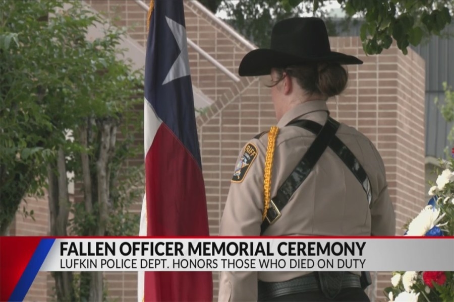 Lufkin honors fallen officers at memorial service ceremony