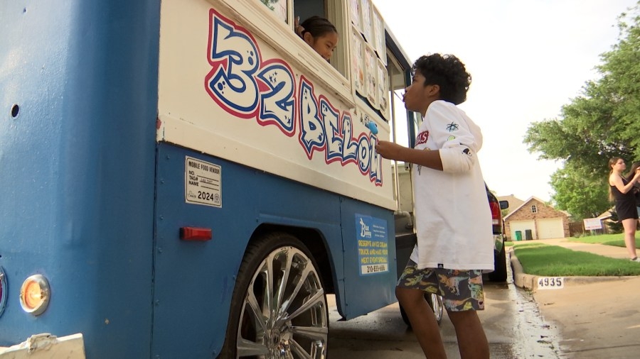 Local girl chooses to sell ice cream over a conventional birthday party