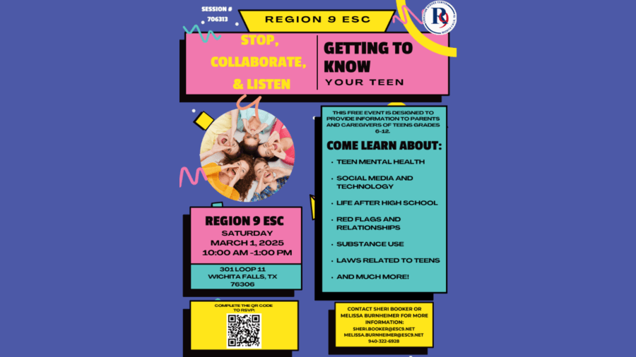 Region 9 to host conference to bridge gap between parents, teens