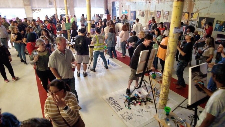 12 artists compete for championship at 2025 Art Battle