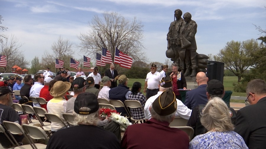 Vietnam Vets honored near the 50th anniversary of the end of the war