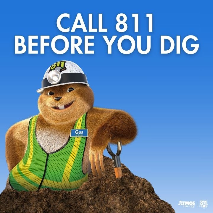 Atmos Energy encourages everyone to practice National Safe Digging Month