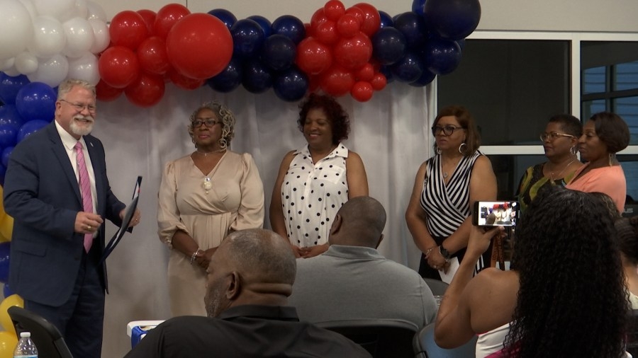 5 friends recognized by the city during scholarship banquet